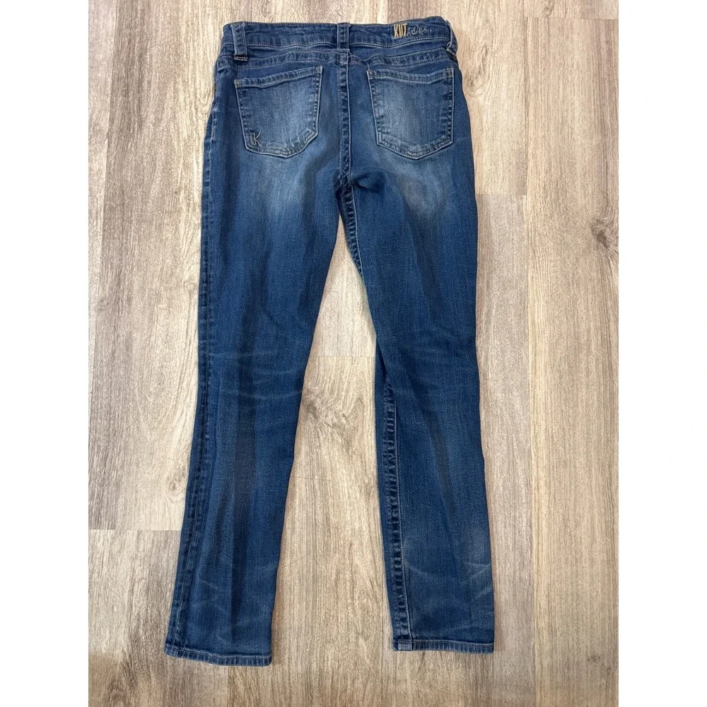 Kut from the Kloth Sammie Straight Leg Jeans Women Size‎ 4 Medium Wash
